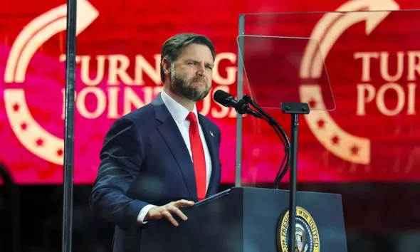 JD Vance and Erika Kirk Lead Emotional Turning Point USA Event After Charlie Kirk’s Death