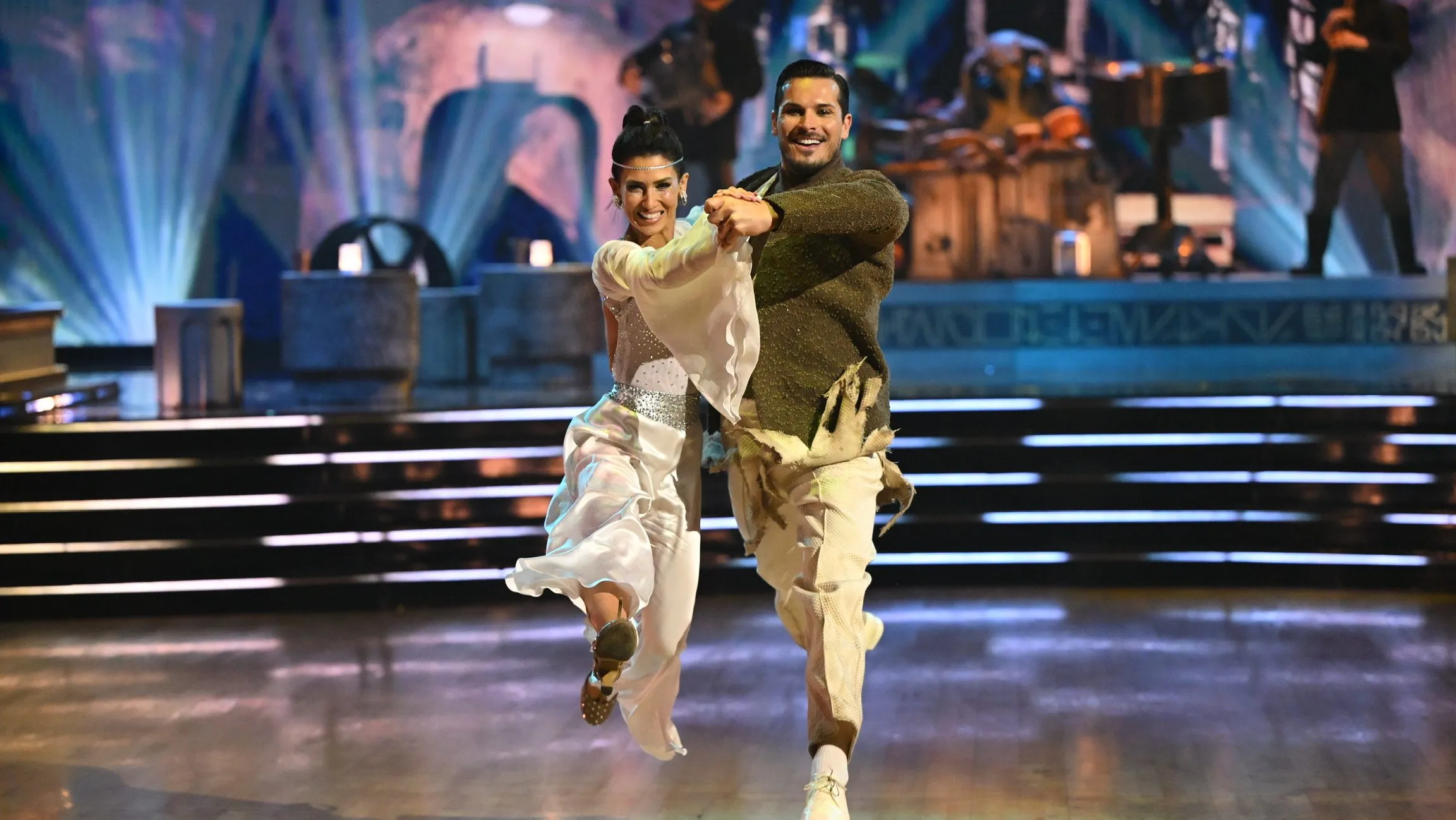 Whitney Leavitt and Mark Ballas Earn First Nine on Dancing With the Stars Disney Night
