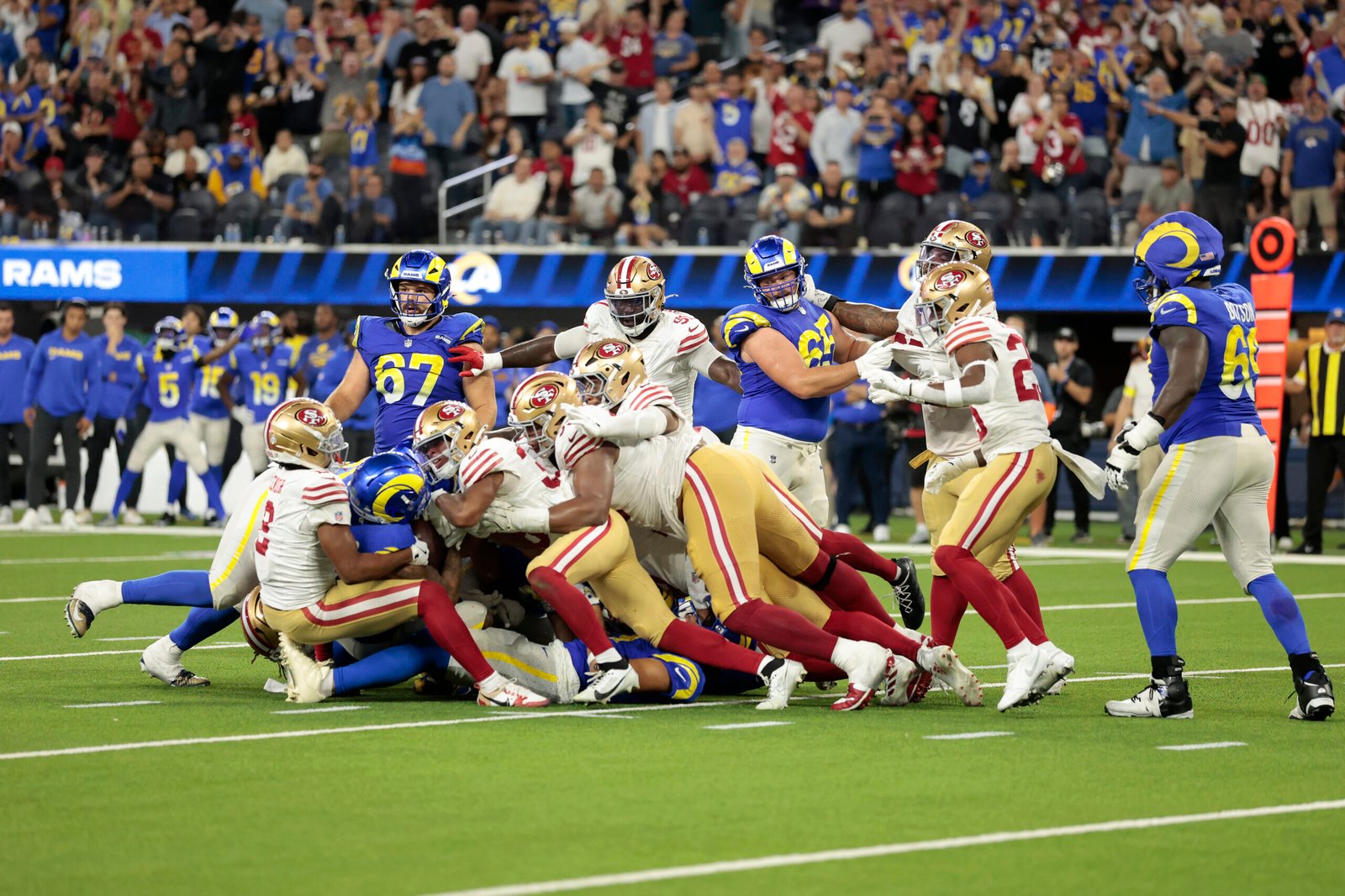 Mac Jones leads 49ers to OT win over Rams in biggest upset of 2025 NFL season