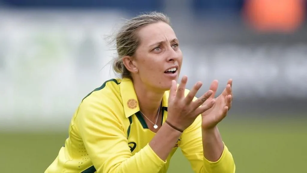 Ashleigh Gardner celebrates during a Women’s World Cup match as her net worth and career continue to grow in 2025.