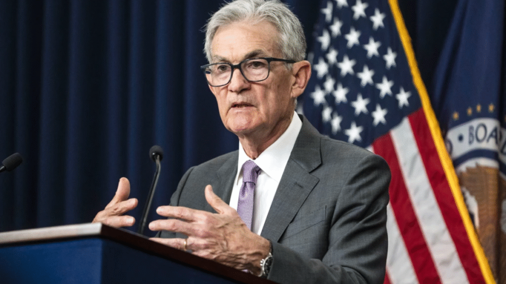 Federal Reserve Chair Jerome Powell warns investors not to assume another rate cut in December after announcing a second consecutive reduction in 2025.