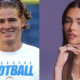 Chargers QB Justin Herbert and Madison Beer share sweet sideline kiss as romance goes public