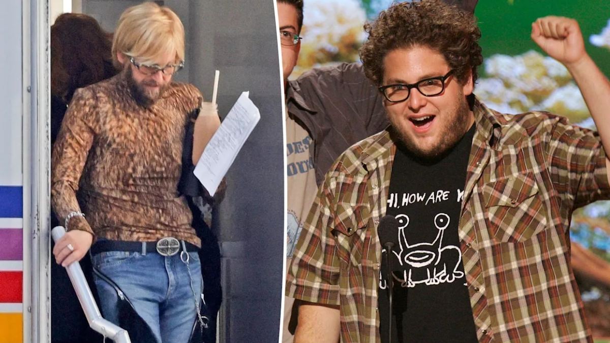 Jonah Hill Looks Unrecognizable in New Photos From Comedy Cut Off With Kristen Wiig