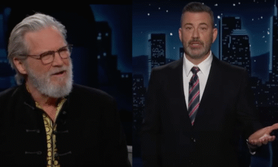 Jeff Bridges revives The Dude on Jimmy Kimmel Live, calling for calm and cracking jokes about ICE and White Russians.