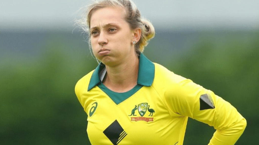 Ashleigh Gardner celebrates during a Women’s World Cup match as her net worth and career continue to grow in 2025.