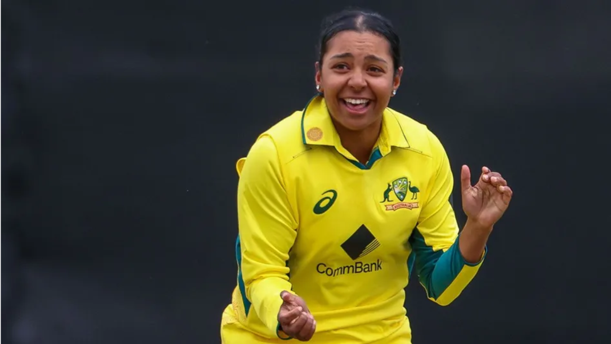 Alana King celebrates a wicket for Australia, marking her rise as one of the world’s top leg-spinners.