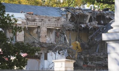 Historic White House Family Theater Demolished to Make Way for $300 Million Ballroom Project