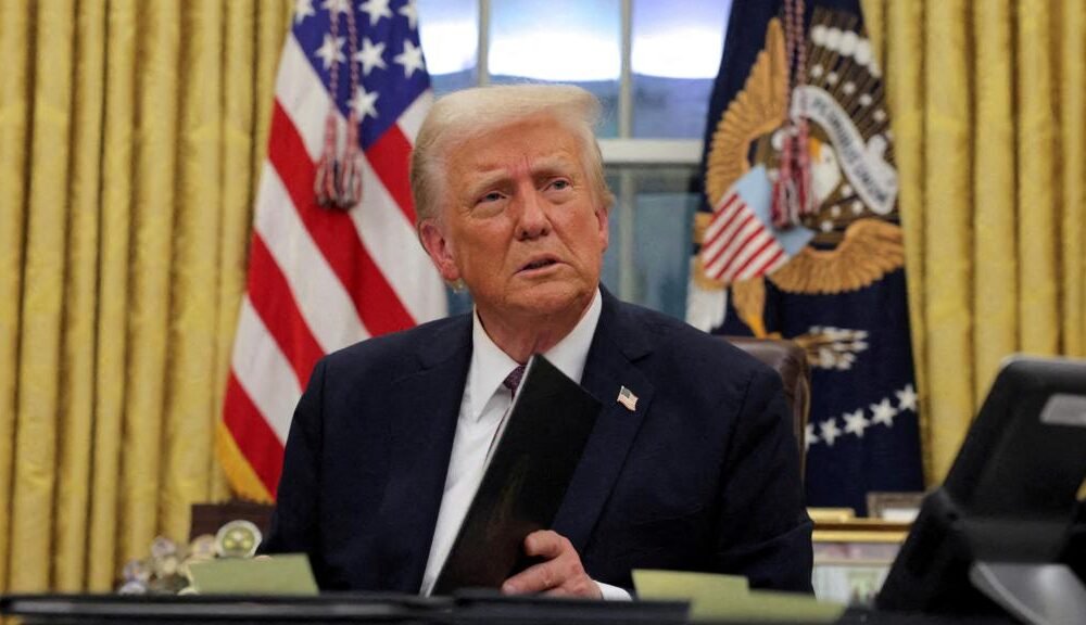 Donald Trump announces pay raise for all US military members during Navy’s 250th anniversary