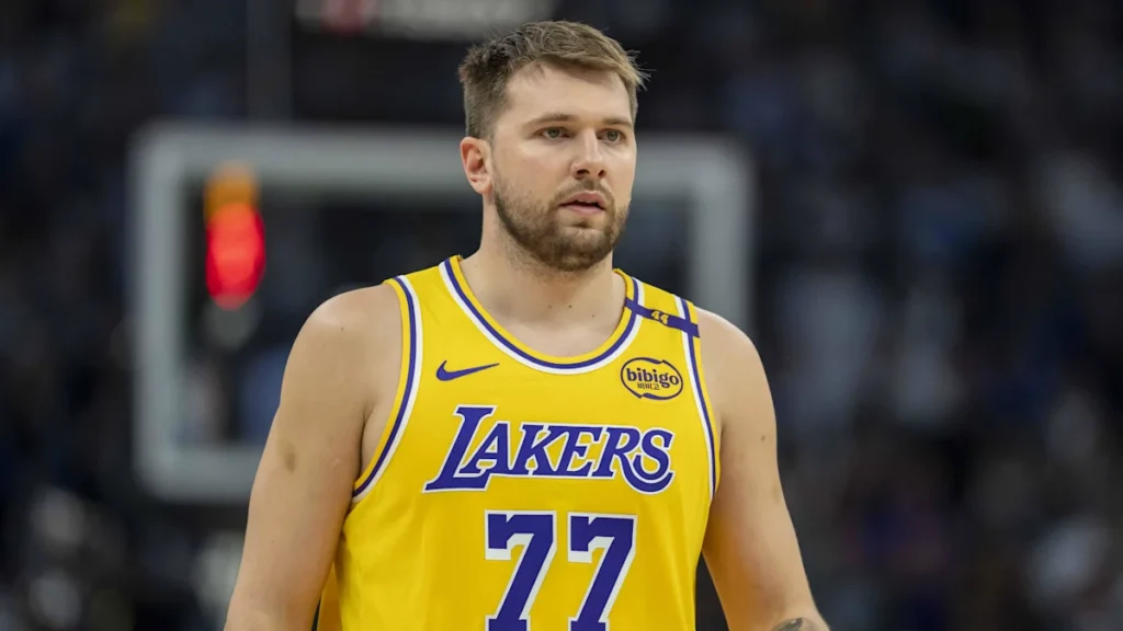 Luka Doncic shines in his return with 44 points and 12 rebounds as the Lakers edge the Grizzlies in Memphis.