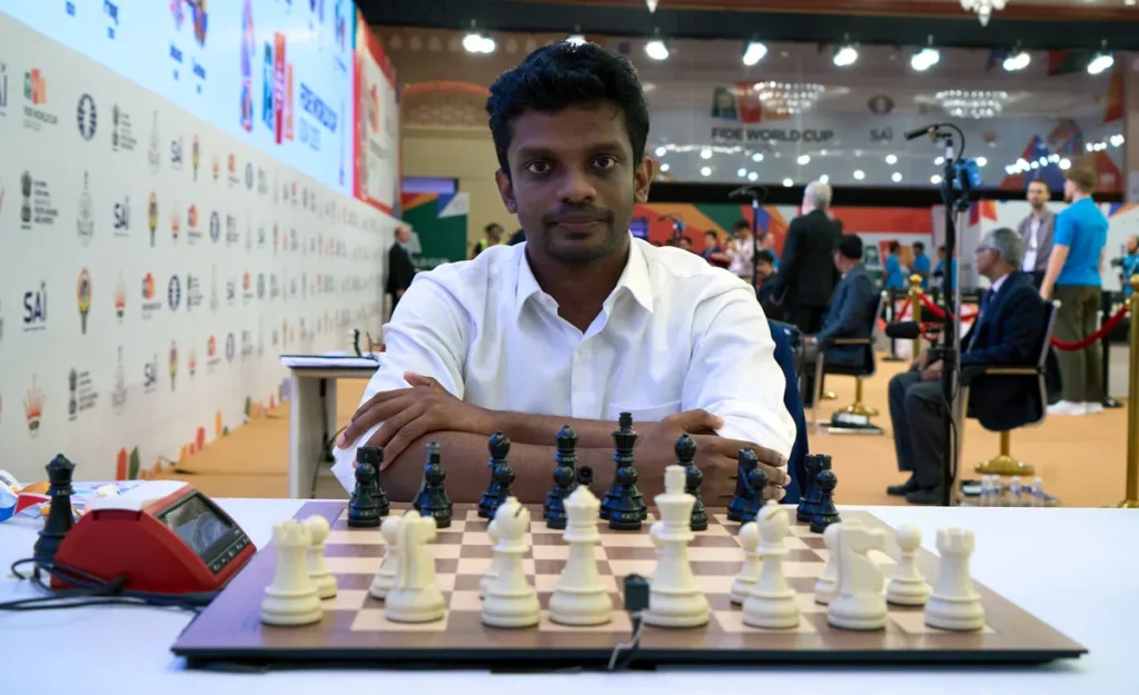 SL Narayanan First Indian to Qualify for Round of 128 in FIDE World Cup 2025