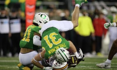 Dante Moore Leads Oregon to 42–13 Rout of Minnesota | Record-Breaking Passing Night