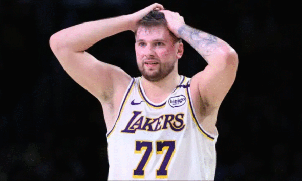 Luka Doncic shines in his return with 44 points and 12 rebounds as the Lakers edge the Grizzlies in Memphis.