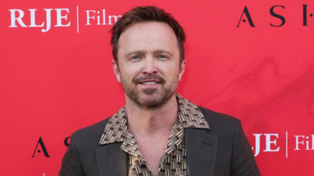 Aaron Paul revealed how a simple moment with his daughter made him rethink his relationship with technology.