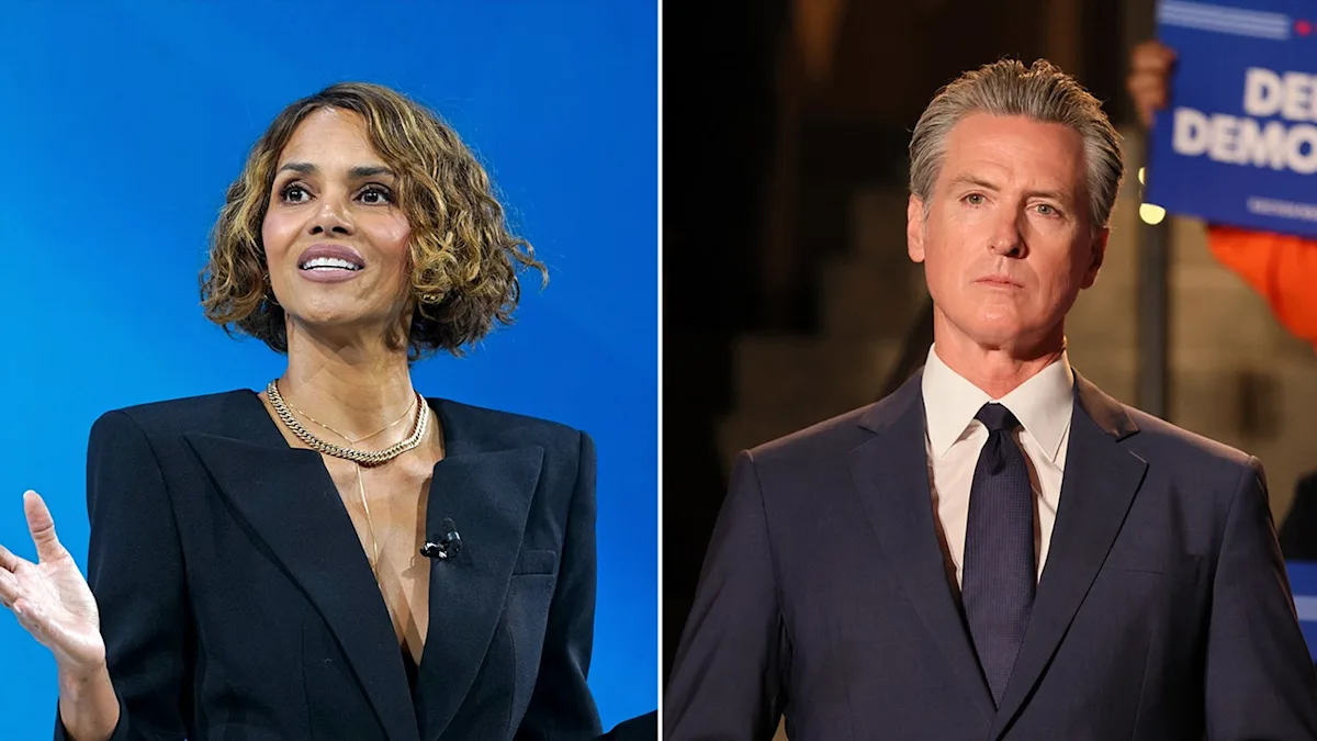 Halle Berry Says Gavin Newsom “Overlooked Women” in Fiery Dealbook Speech
