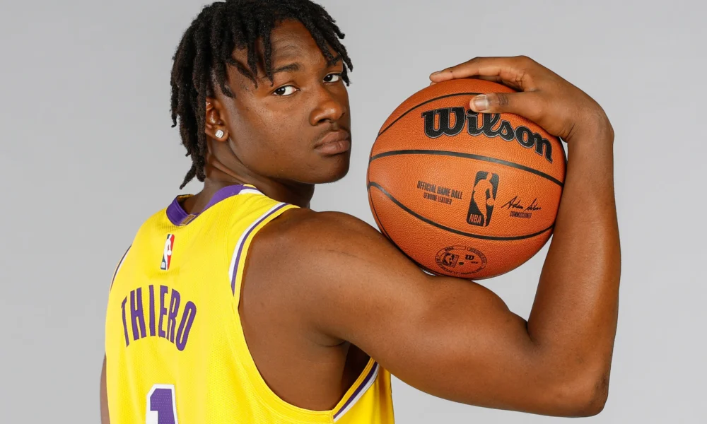 Adou Thiero’s long road back: Lakers rookie opens up about knee setback, G League grind and earning his place