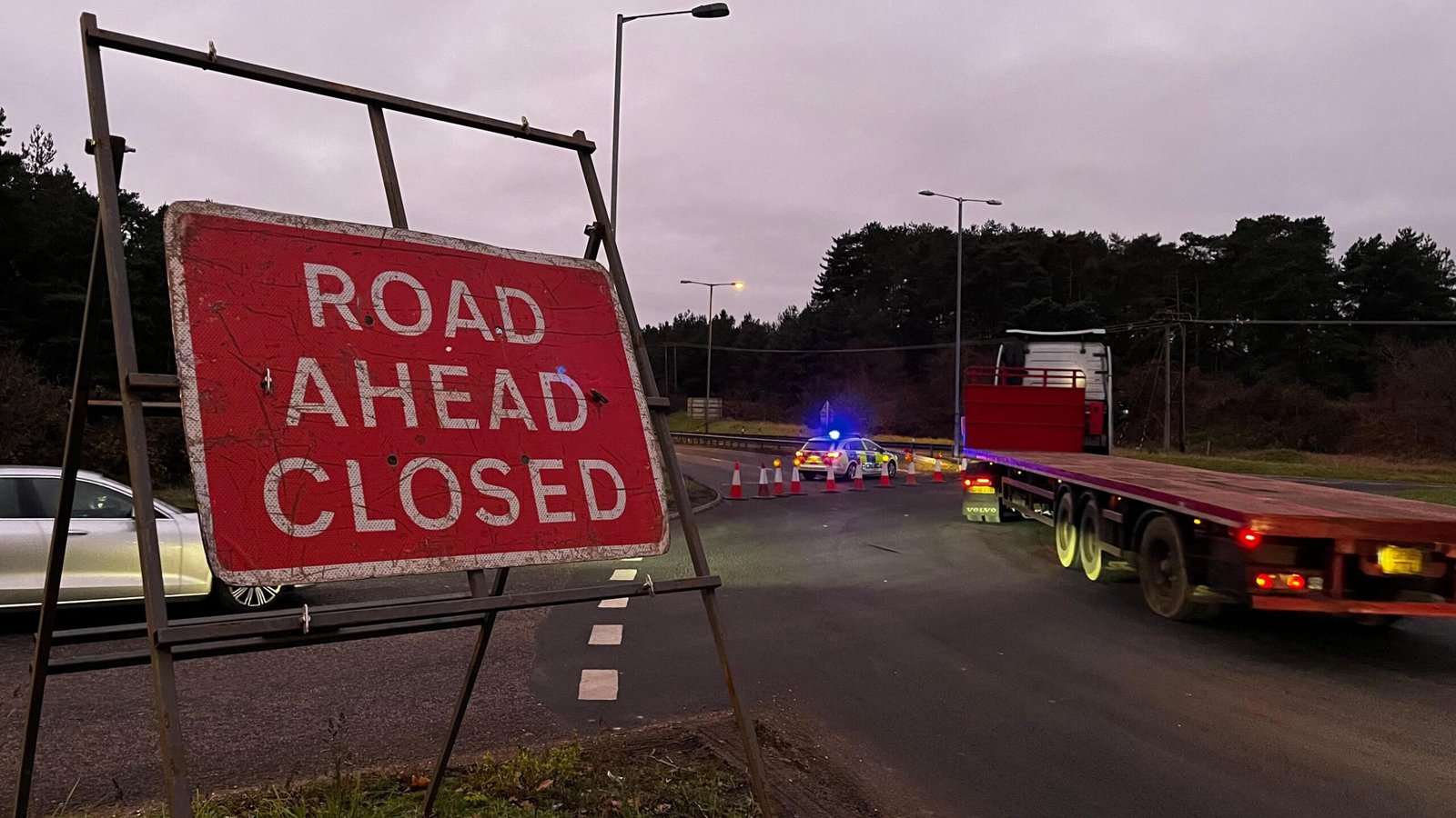 Man Shot Dead by Police After Two-Vehicle Collision in Thetford