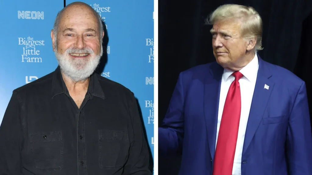 Rob Reiner at a public event, years before his past remarks on Donald Trump resurfaced online