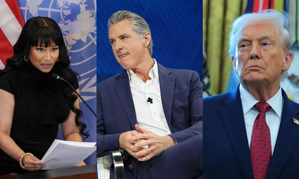 Nicki Minaj Praises Trump at AmericaFest, Targets Gavin Newsom