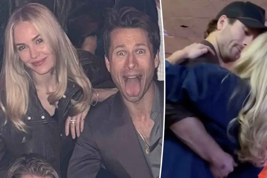 Glen Powell and Michelle Randolph step out in matching white during rare Miami outing as romance rumors grow