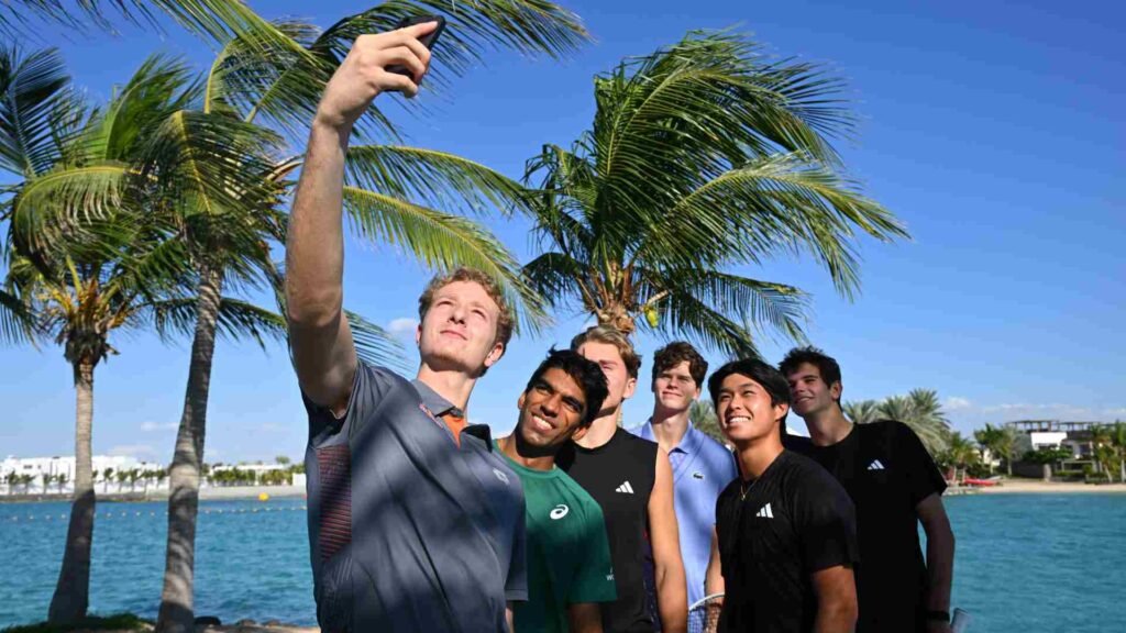Next Gen ATP Finals debutants in Jeddah, representing the next wave of men’s tennis