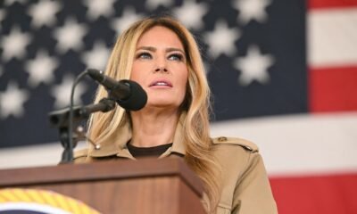 Melania Trump in a scene from Melania, the upcoming Amazon MGM Studios film