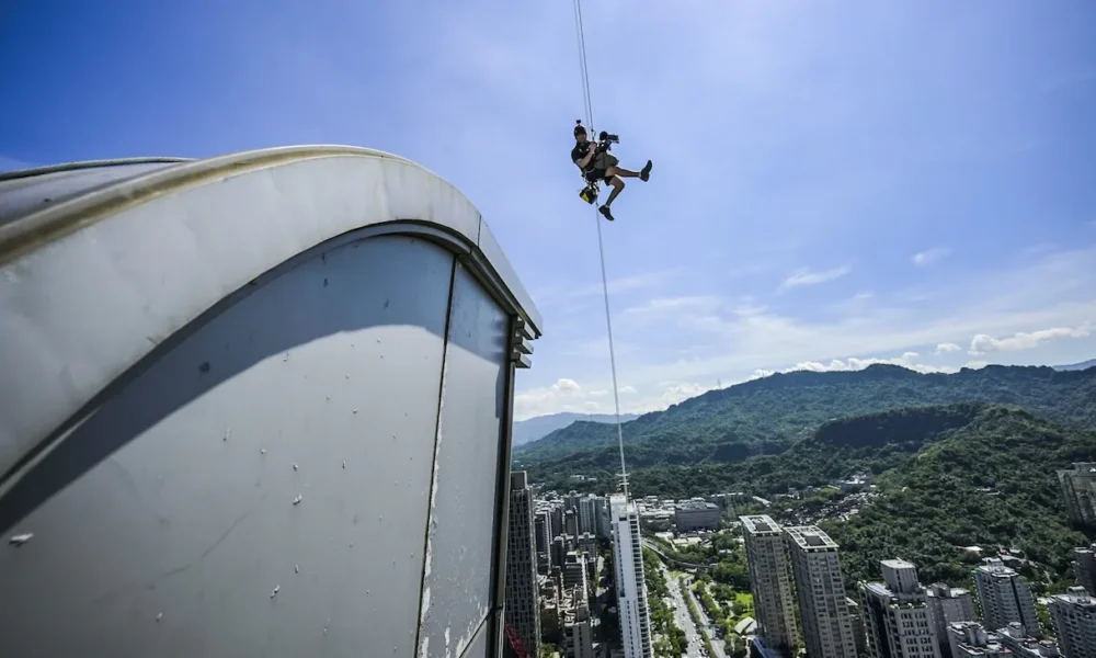 How Netflix Filmed Alex Honnold’s Daring Taipei 101 Climb