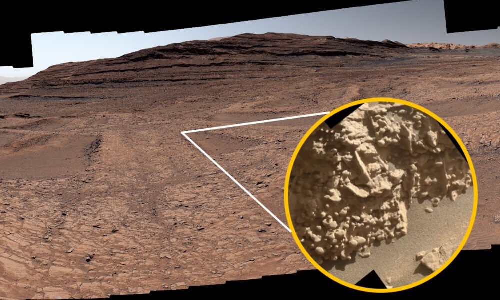 NASA Curiosity Rover Finds Spiderweb Ridges on Mars Hinting at Ancient Water