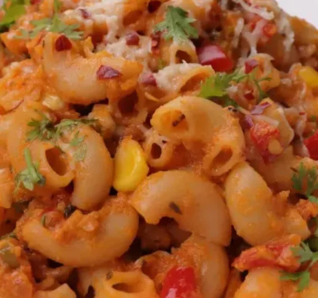 Cheesy-Masala-Macaroni