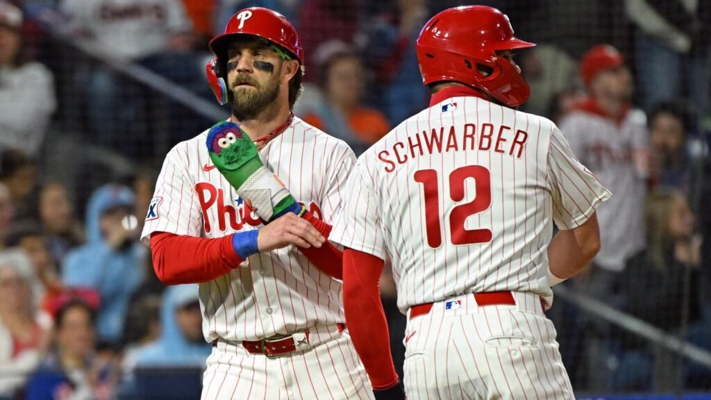 Bryce Harper Kyle Schwarber 042926 USA Today ftr Daily Global Diary - Authentic Global News