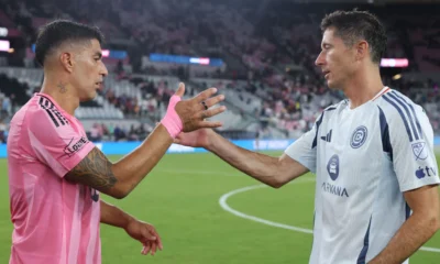 Luis Suárez Spoils Robert Lewandowski’s MLS Debut as Inter Miami Win 3-2