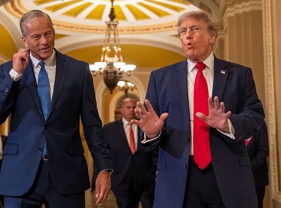 Trump Pressures Senate as John Thune Faces GOP Election Bill Fight